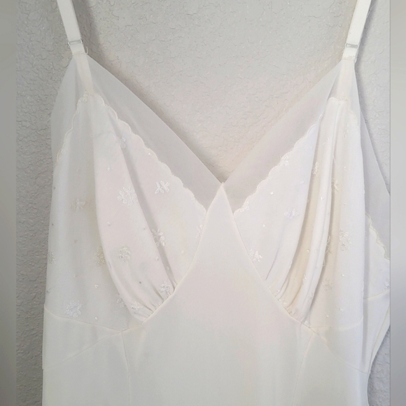 Vintage Seamprufe Nylon Full Slip Size 36 with Sheer Edging - Picture 2 of 10